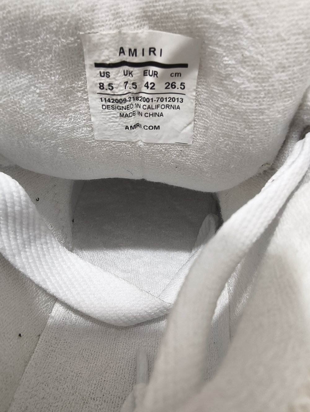 AMIRILeather MA-1 Low-Top Sneakers - Picture 12 of 12